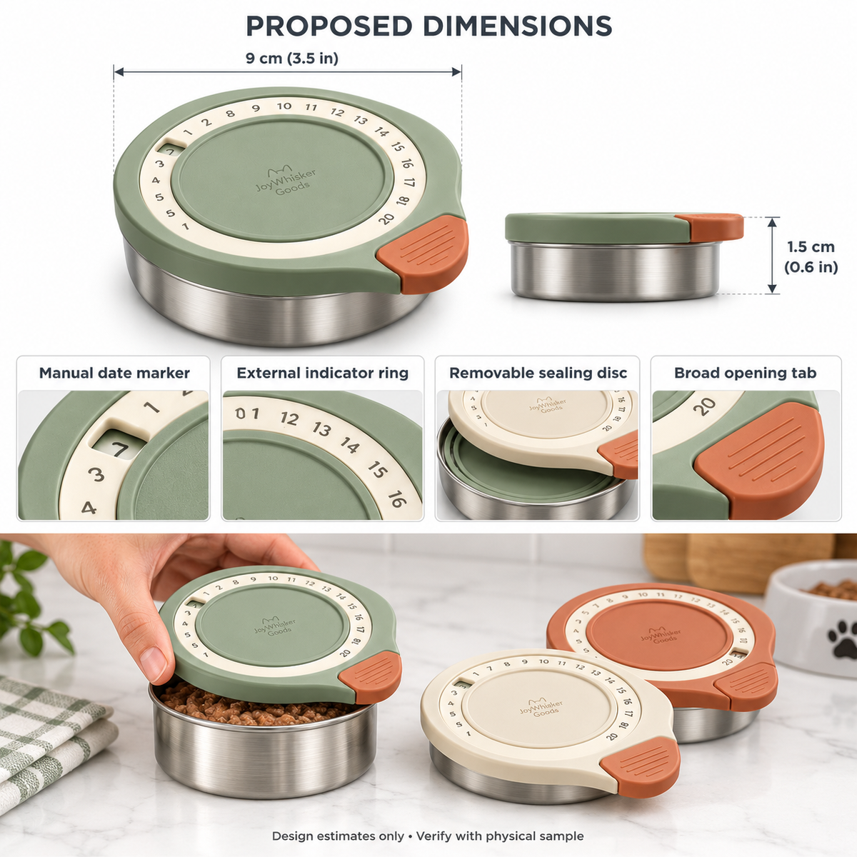Date-Ring Can Lids