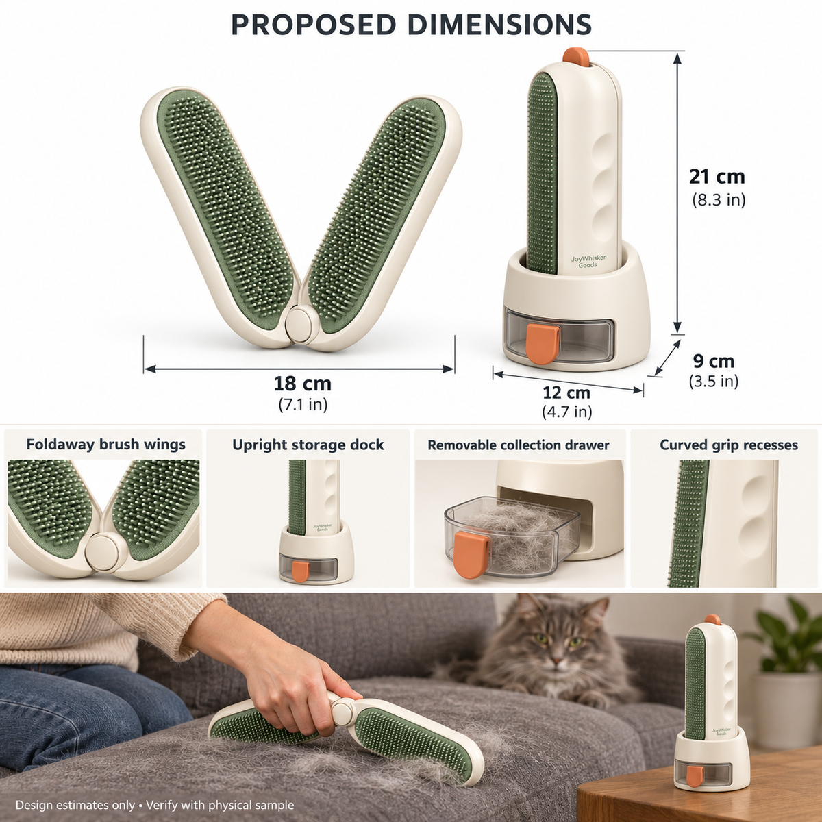 Foldaway Fur Station