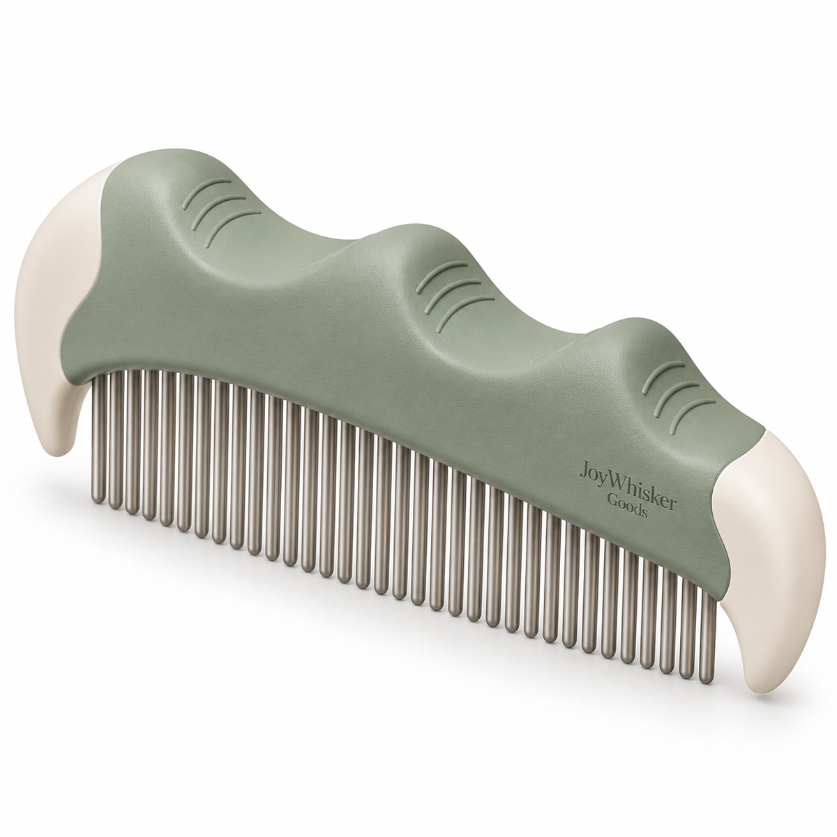 Three-Grip Grooming Comb