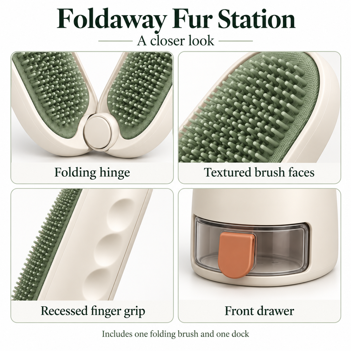 Foldaway Fur Station